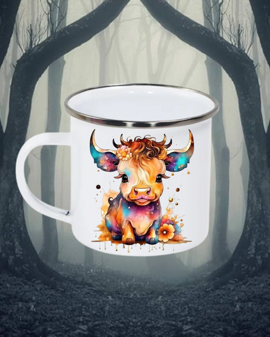 Pretty Little Cow Mug
